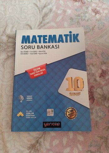 Yarıçap Yayınları 10. Sınıf Matematik Soru Bankası