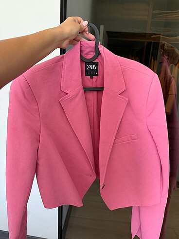 Zara crop ceket