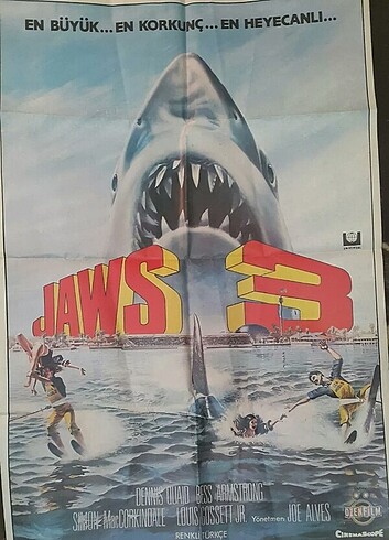 Jaws 3 film afişi