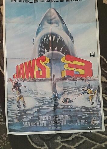 Jaws 3 film afişi