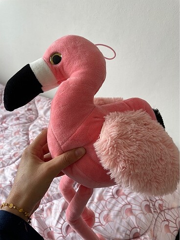  Beden Peluş flamingo