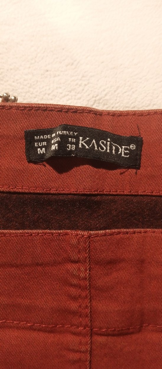 Kadın Bordo Kısa Tulum - Görsel 3