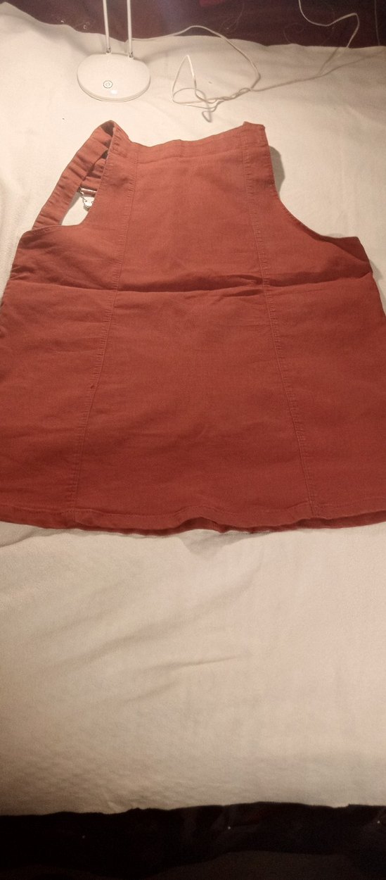 Kadın Bordo Kısa Tulum - Görsel 4