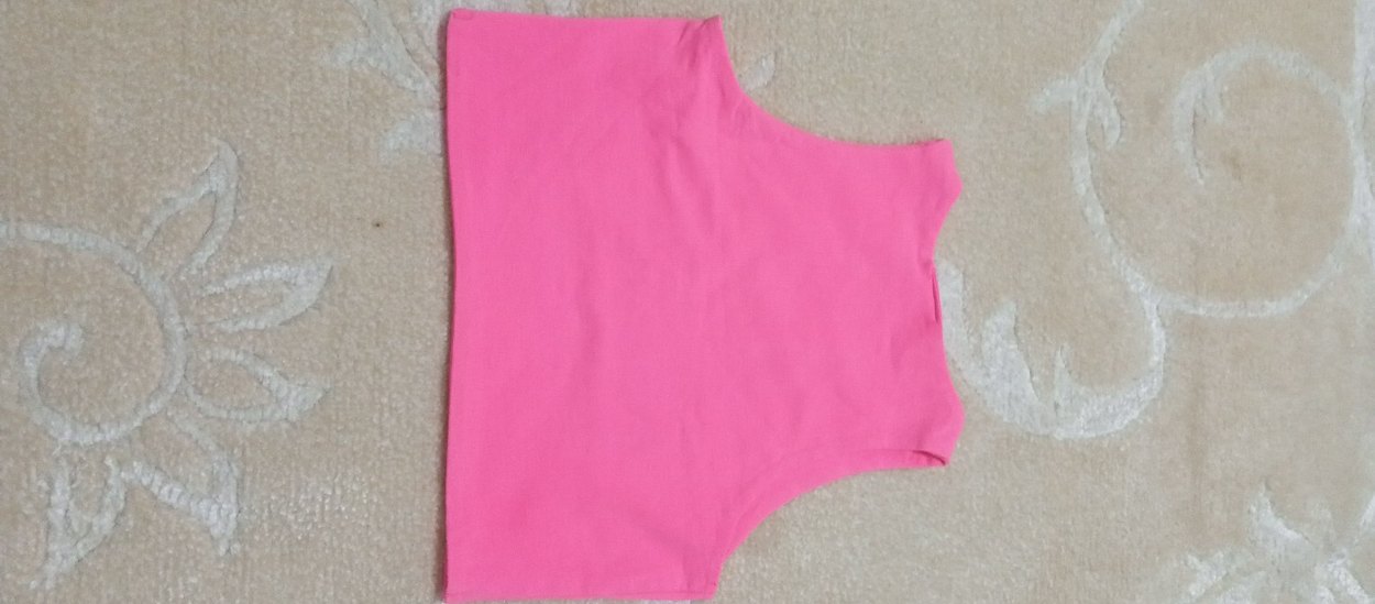 Kız Çocuk Pembe Kolsuz Mini Atlet - Görsel 3