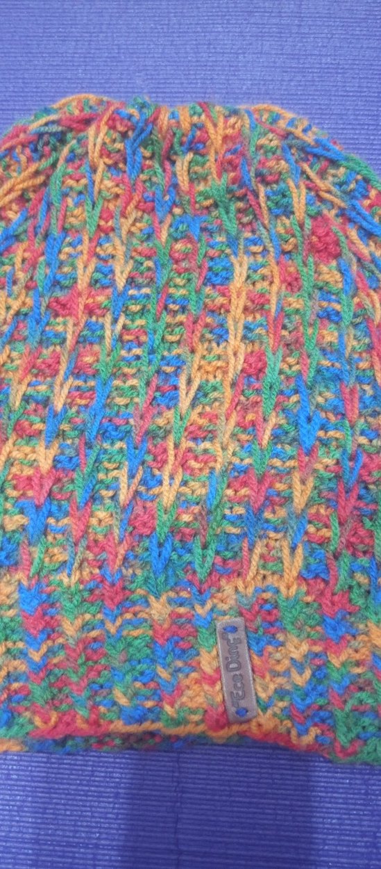 Renkli Kadın Örgü Bere - Görsel 2