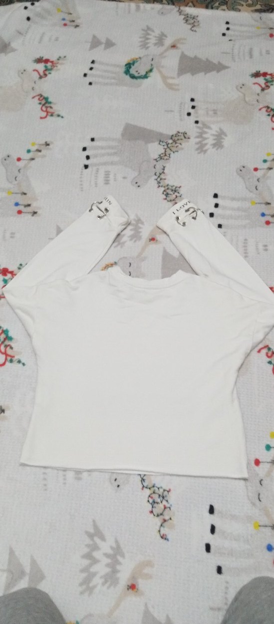 Beyaz Baskılı Çocuk tişört - Görsel 4