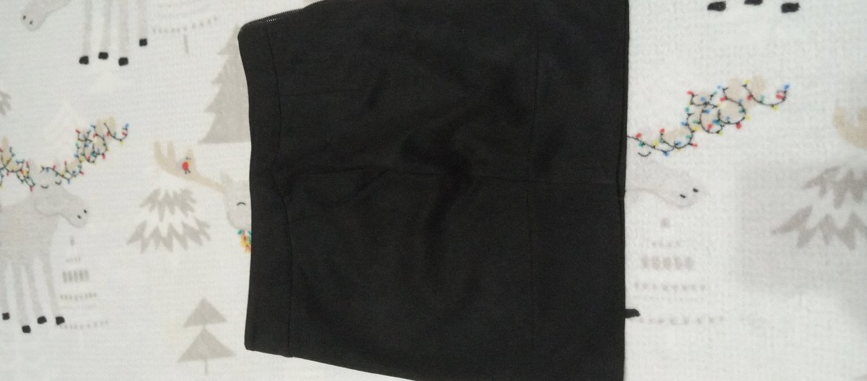 Siyah Süet Mini Etek - Görsel 5