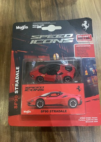 Beden Renk Maisto Kırmızı Lamborghini Sian FKP 37 Oyuncak Araba