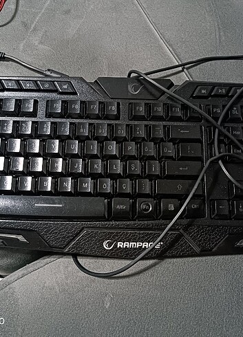 Everest rampage kb-r7 oyuncu klavyesi 