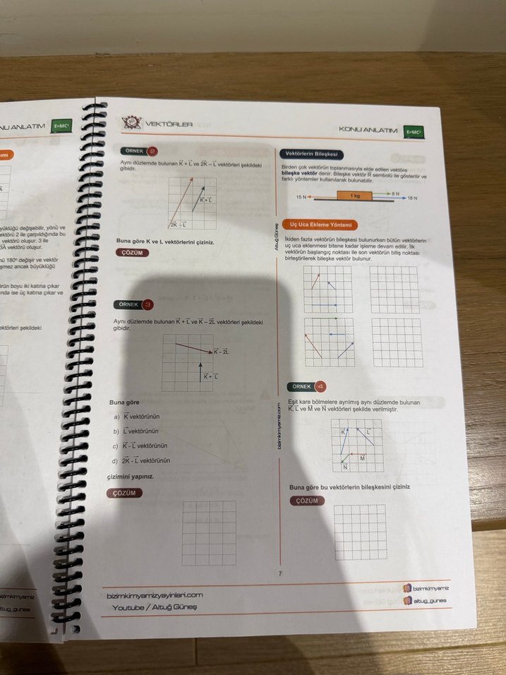 AYT Fizik Altuğ Güneş 1. Kitap - Görsel 3