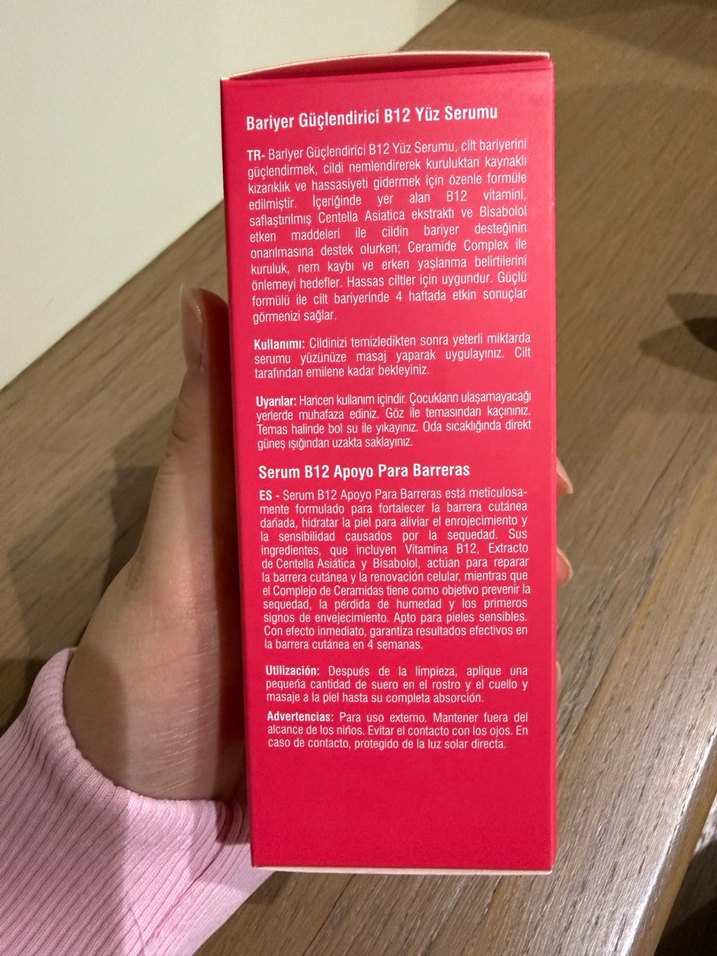 The New Lab Barrier Support B12 Face Serum - Görsel 4