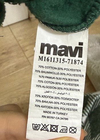 Mavi marka yeşil sweatshirt - Görsel 3