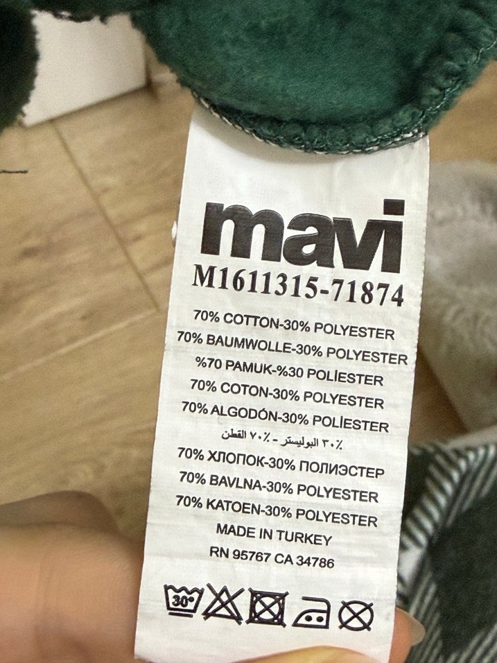 Mavi marka yeşil sweatshirt - Görsel 3