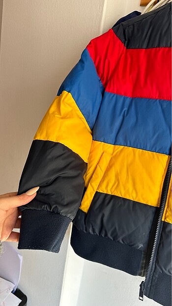 Tommy Hilfiger Çift Taraflı çocuk montu - Görsel 11