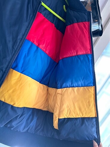 Tommy Hilfiger Çift Taraflı çocuk montu - Görsel 8