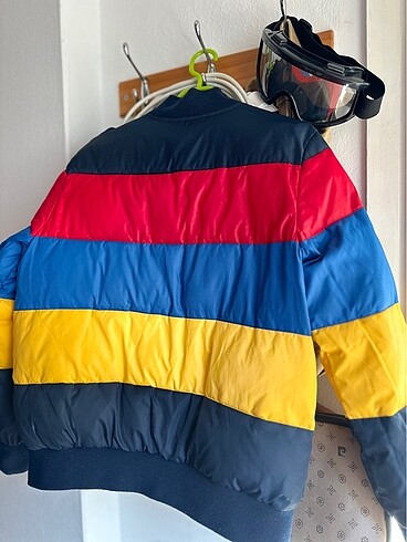 Tommy Hilfiger Çift Taraflı çocuk montu - Görsel 12