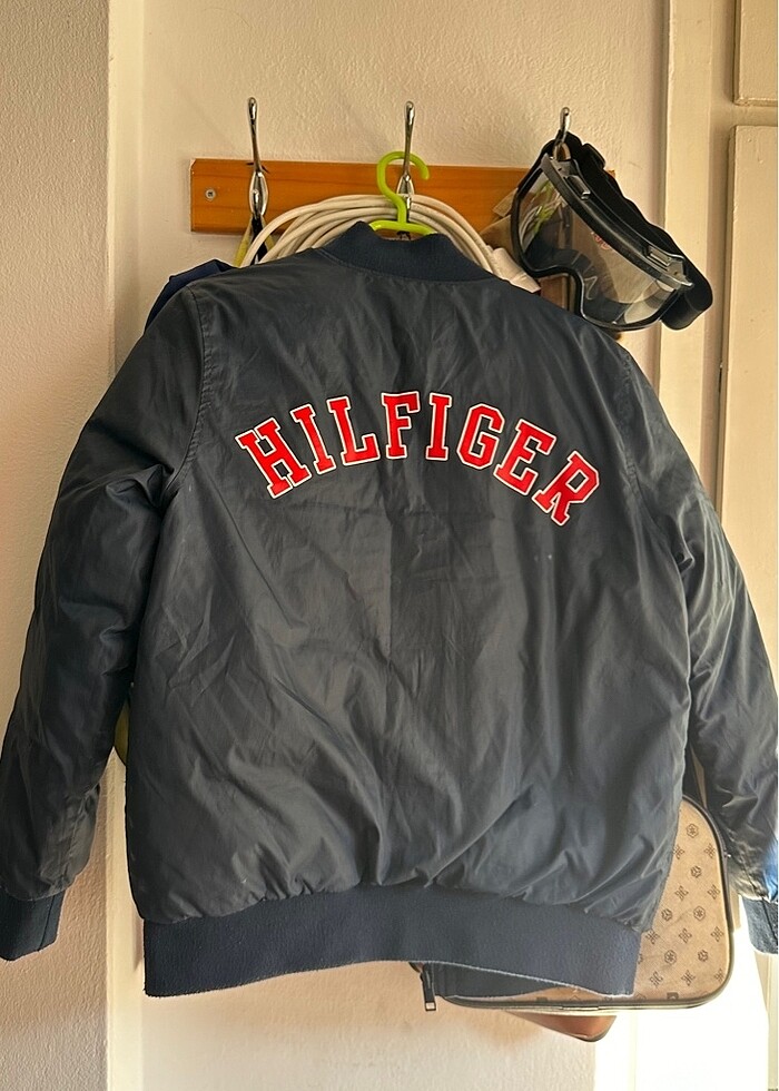 Tommy Hilfiger Çift Taraflı çocuk montu - Görsel 5