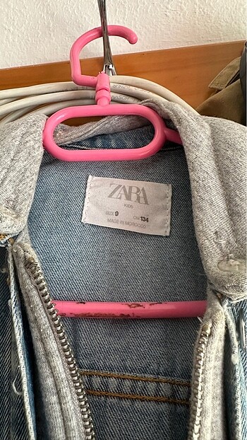 Zara 9 yaş denim ceket - Görsel 2