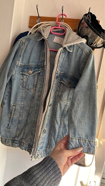 Zara 9 yaş denim ceket - Görsel 5