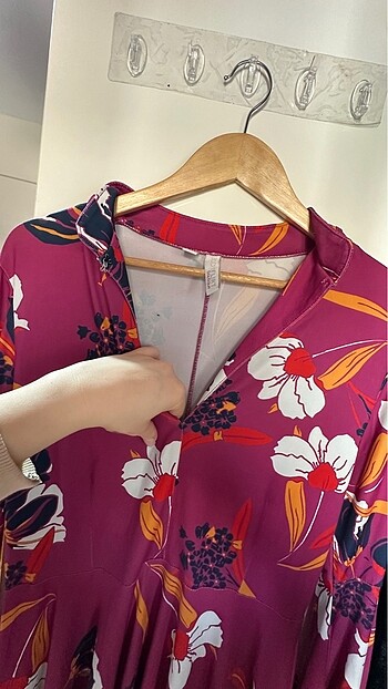 Çiçekli elbise - Görsel 5