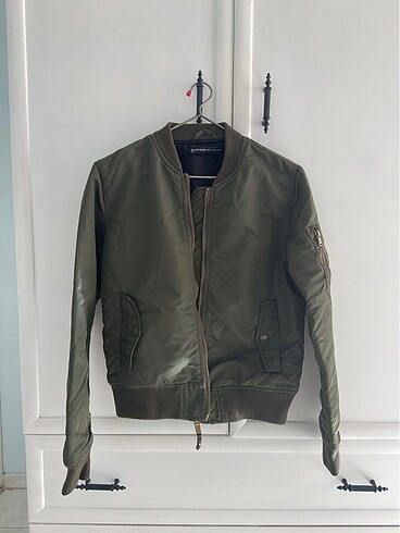 Bomber haki ceket