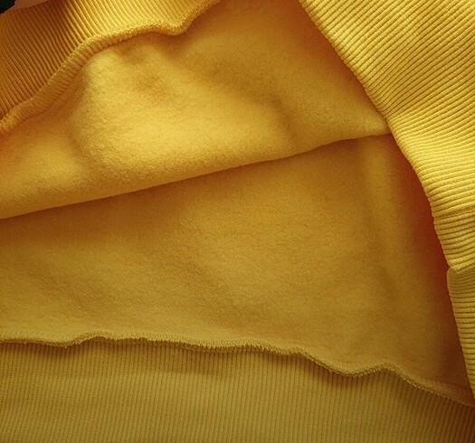 Mango Şardonlu Sarı Sweat