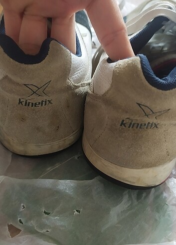44 Beden beyaz Renk Kinetix spor erkek ayakkabı 