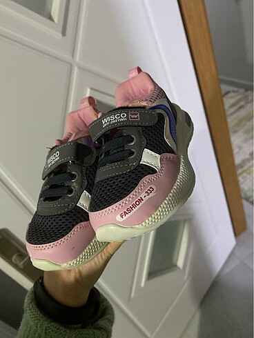 23 Beden Kız bebek spor ayakkabı