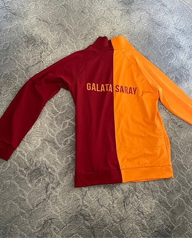 l/xl Beden Galatasaraylı fermuarlı eşofman üstü