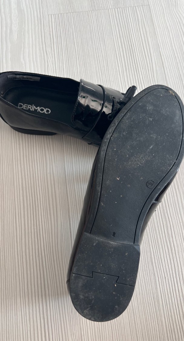 Erkek Klasik Siyah Rugan Loafer Ayakkabı - Görsel 3