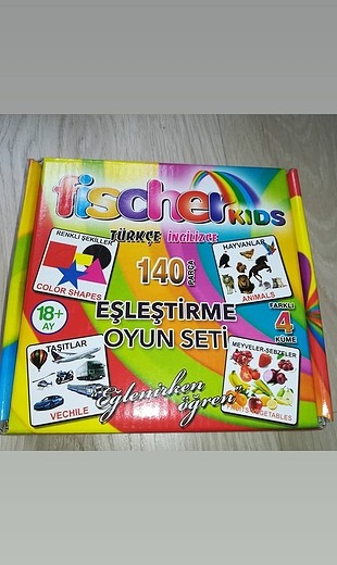 140 parca eslestirme karti