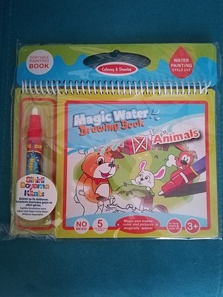 water magic su ile boyama