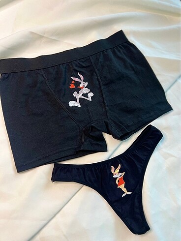 Buda Bunny Lola Boxer Tanga Külot set