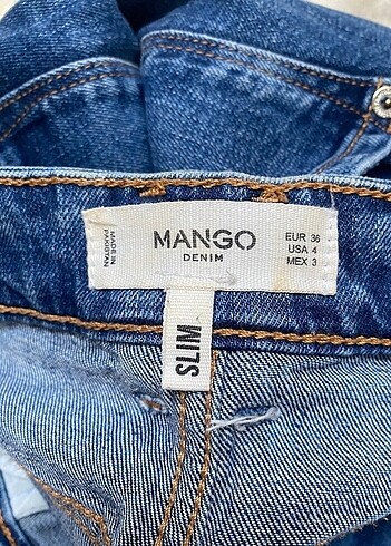 s Beden Mango Stright Jean