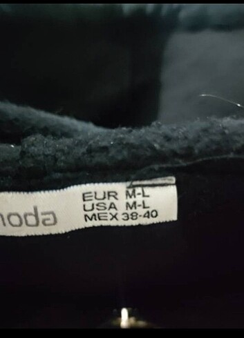 Sweatshirt kapşonlu mont ceket