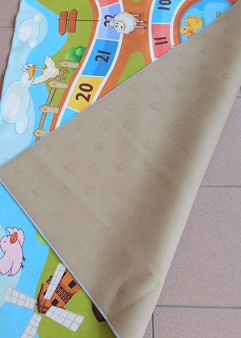 Renkli Bebek Oyun Matı Sayı ve Hayvan Desenli - Görsel 6