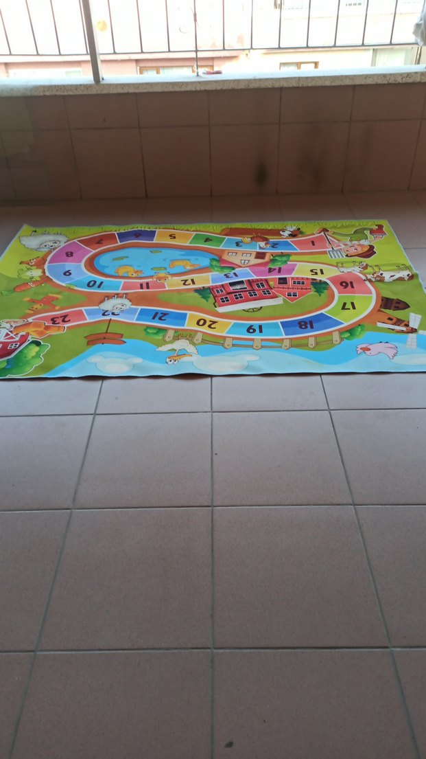 Renkli Bebek Oyun Matı Sayı ve Hayvan Desenli - Görsel 3