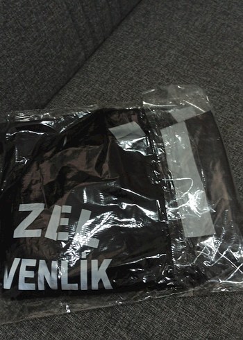 Kapüşonlu Siyah Erkek Yağmurluk - Görsel 6