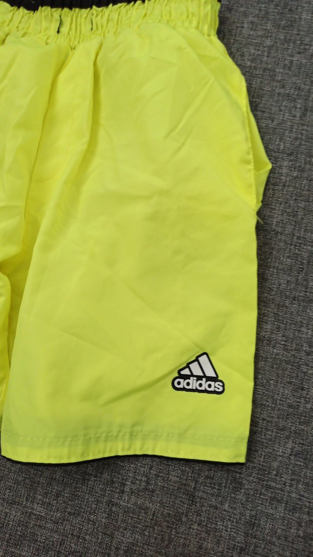 Adidas Erkek Çocuk Sarı Şort - Görsel 2