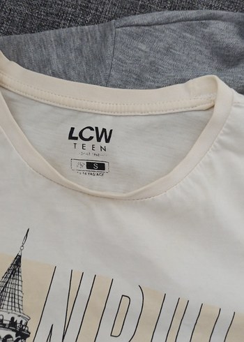 Baskılı Beyaz Hamile Tişörtü, Kısa Kollu - Görsel 3