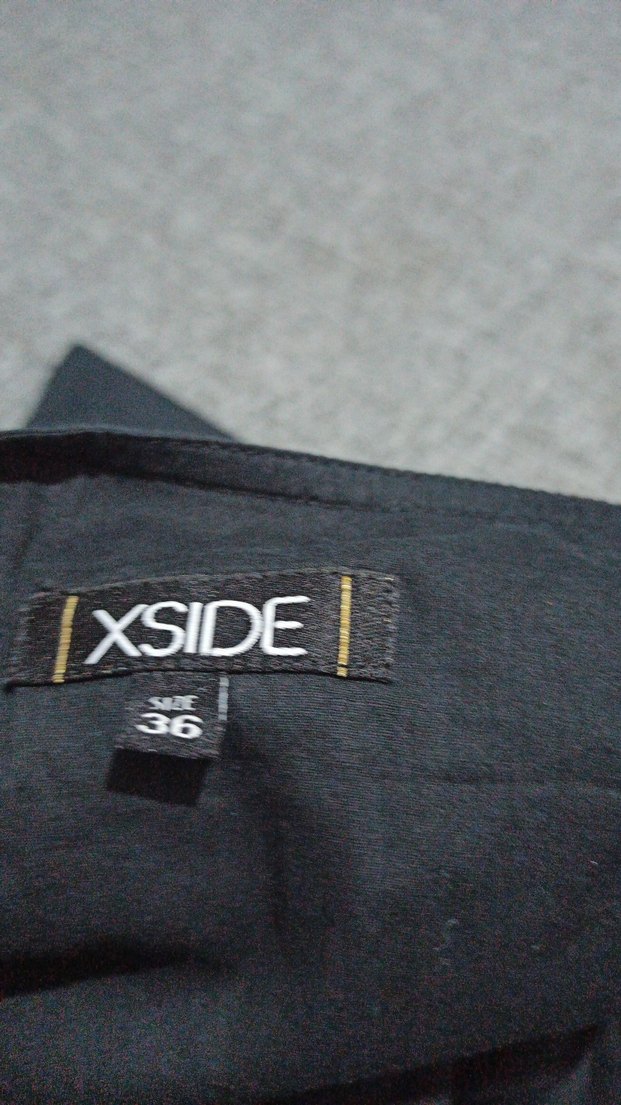 Gri Pilili Midi Kadın Etek - Görsel 5