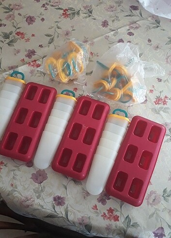  Beden çeşitli Renk TUPPERWARE DONDURMA SETİ 