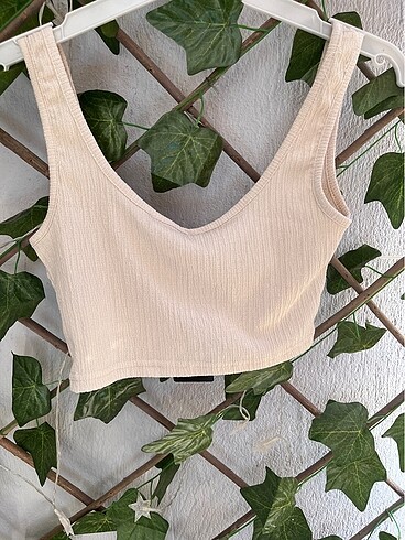 xs Beden ten rengi Renk Krem crop