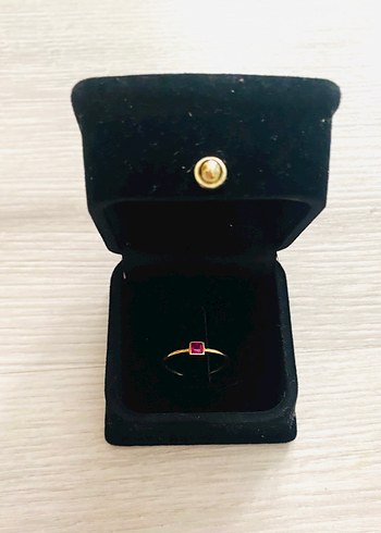 Beden 14 ayar altın Minimalist Kadın Yüzük