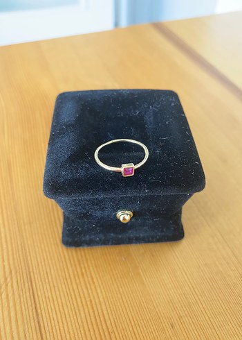 14 ayar altın Minimalist Kadın Yüzük