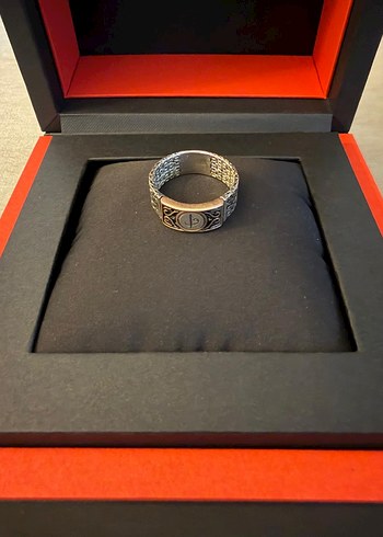 Erkek gümüş yüzük - Görsel 4