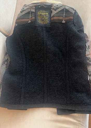 Düğmeli Gri Erkek Kısa Palto - Görsel 3