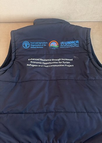 Erkek Lacivert Fermuarlı Yelek - Görsel 2