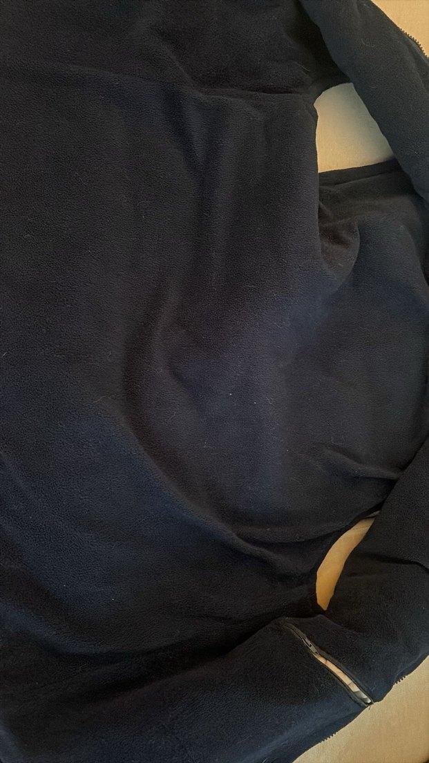 Erkek Lacivert Fermuarlı Yelek - Görsel 3