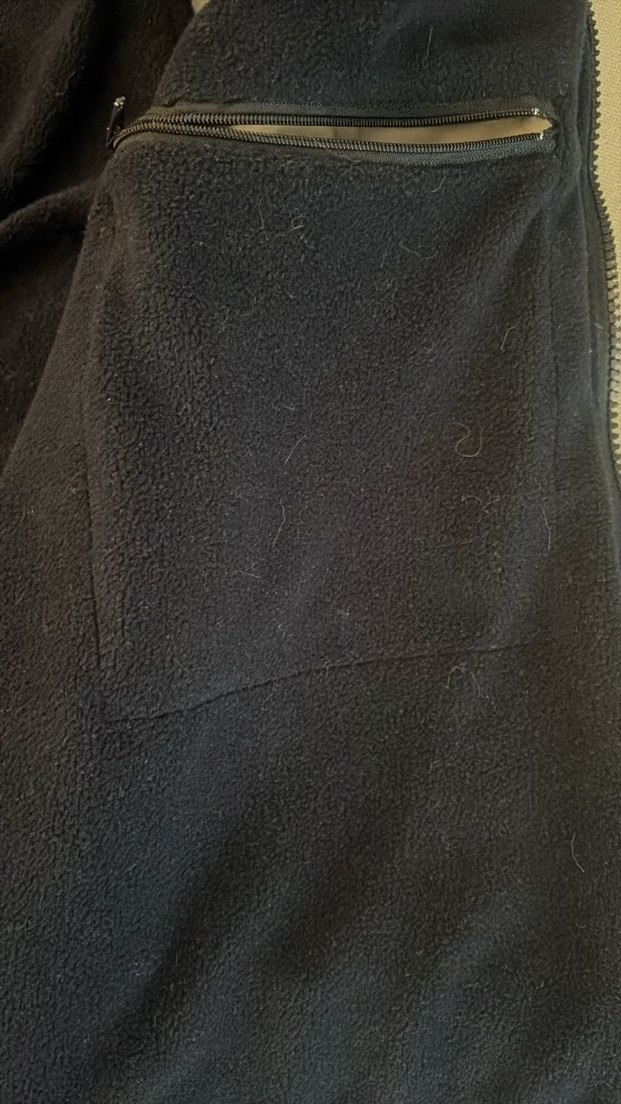 Erkek Lacivert Fermuarlı Yelek - Görsel 4